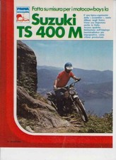 advertising MOTORCYCLE TEST