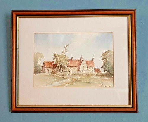 British watercolour painting - british,