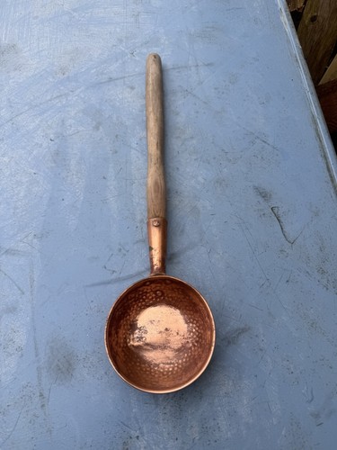 Vintage french hammered copper - french,