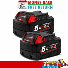 Battery NEW 2X 18v 5.0Ah