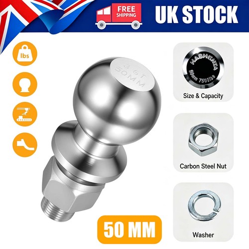 50mm tow ball - tow, 19mm