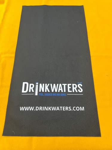 Pool table racking cloth - cloth,