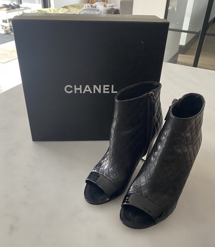Genuine chanel short boots - genuine,