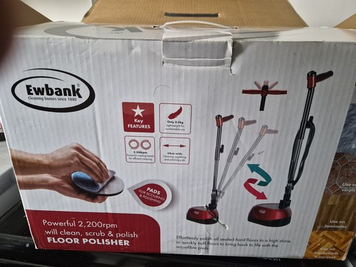 Floor polisher scrubber - scrubber, &