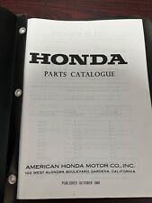 HONDA PARTS CATALOG CL175