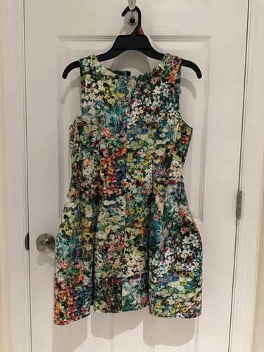 Zara voluminous floral - voluminous, dress