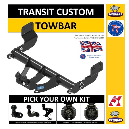 Towbar ford transit custom - towbar,