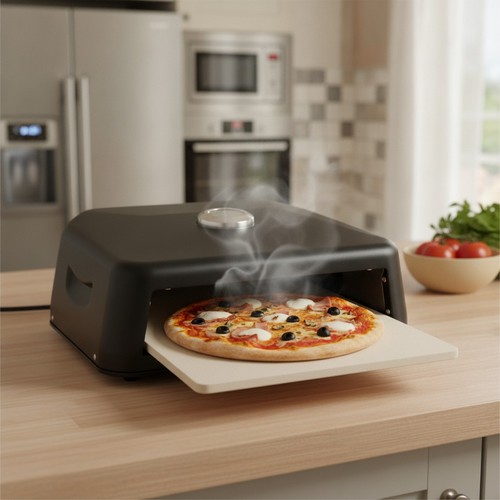 Bbq grill top pizza oven - top, with