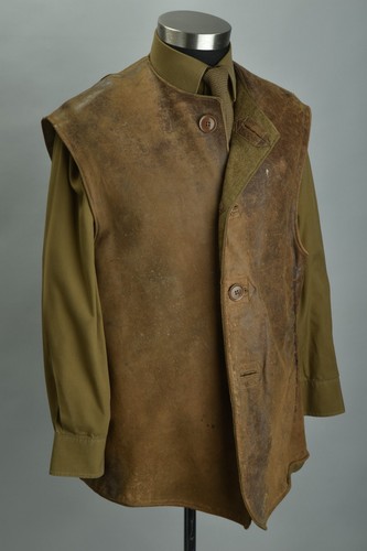 Ww2 leather jerkin british - leather, jerkin.