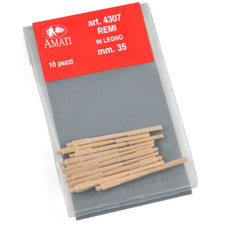 Amati B4307 Wooden Oars 35mm 2