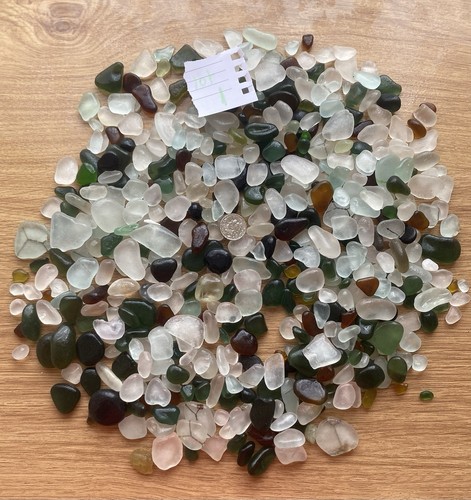 Seaham mixed seaglass 1kg - seaglass,
