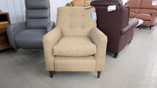 Parker Knoll Mid Century Chair with Powered footrest in Country Ochre