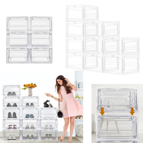 Shoe storage boxes 12 pcs - 6/9/12,