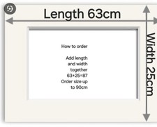 Custom Picture Mount / Mat – Bespoke Photo Mount Board – Cut to Size