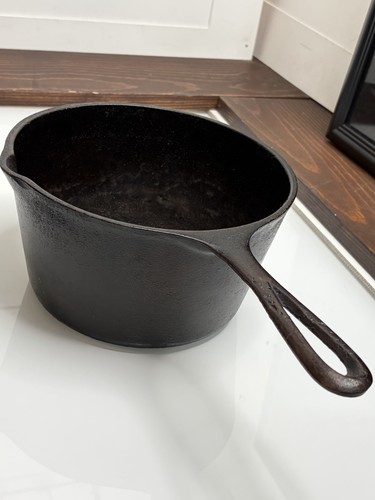 Vintage unmarked cast iron - cast,