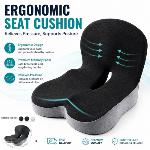 Memory foam car seat - foam, cushion