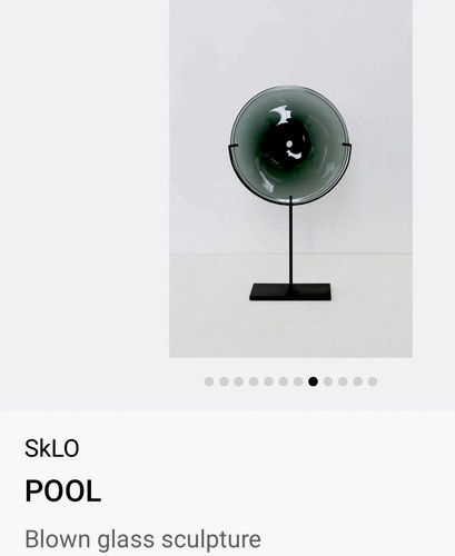 Sklo glass sculpture for - ,