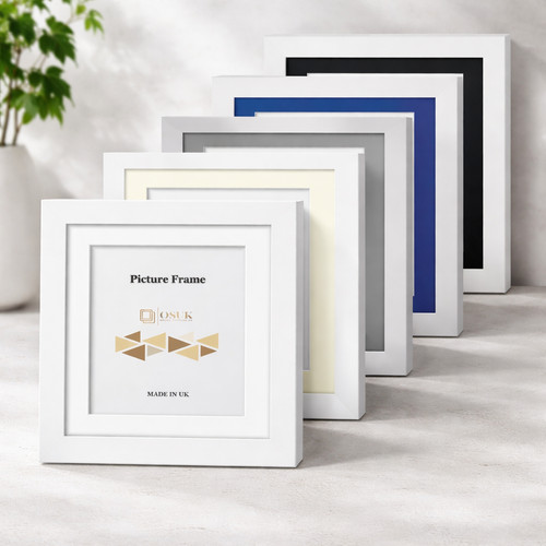 White square photo - square, frame