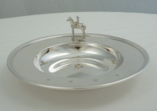 Sterling alms dish - alms,