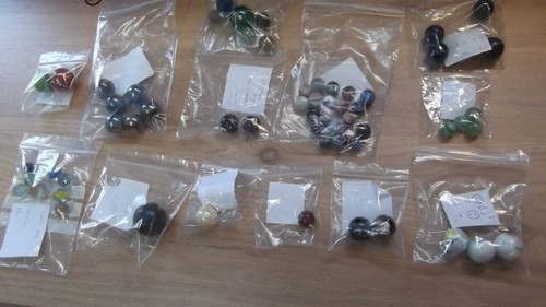 Glass marbles job - marbles,