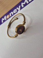 GUCCI RED AND BLUE BANGLE WATCH