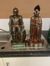 vintage Art Deco knight-themed