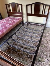 2 antique mahogany Edwardian