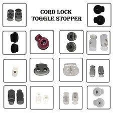 2-20x Plastic Toggles Cord