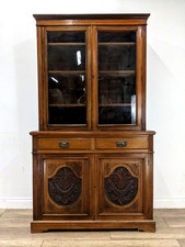 DRESSER Vintage Oak Glass Door
