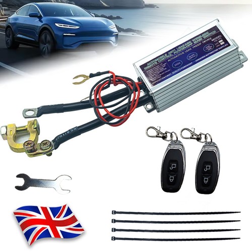 Car battery disconnect cut - battery, off