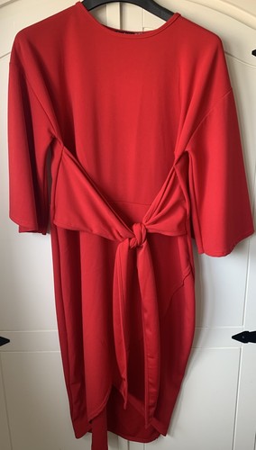 Red evening dress - evening,