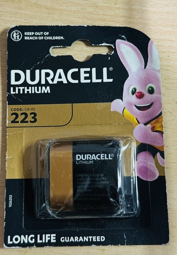 Duracell crp2 223 6v - duracell,