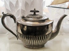 TEAPOT silver plate Georgian