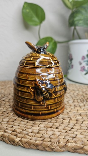 Vintage ceramic beehive - ceramic,