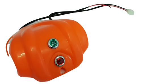 Cbc11 orange handlebar cover - handlebar,