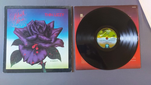 Thin lizzy black - lizzy, rose