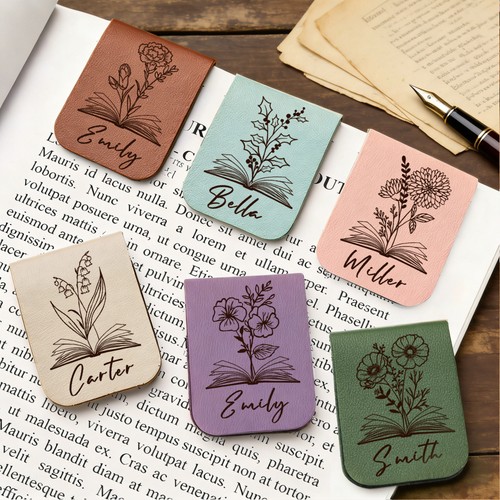 Personalised magnetic bookmark - personalised,