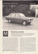 Nissan Datsun 1200 Sunny 4-dr