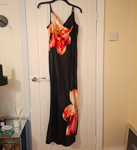 Lipsy black orange floral - lipsy,