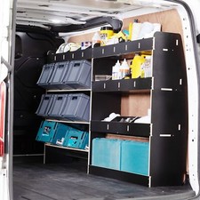 Peugeot Expert L2 (MWB) 2016+ Toolbox & Rear HEXABOARD Van Racking Shelving