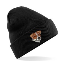 Jack Russell Terrier Beanie Hat - Perfect  for Dog Lovers! Embroidery