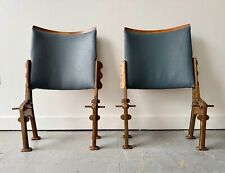 Pair of Vintage Cinema Seat Spare Parts