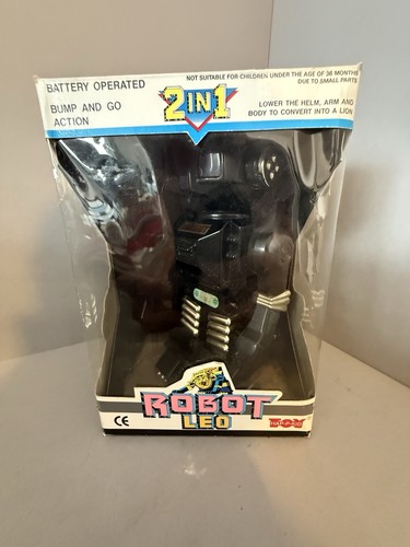 Vintage 1980s robot - robot, leo