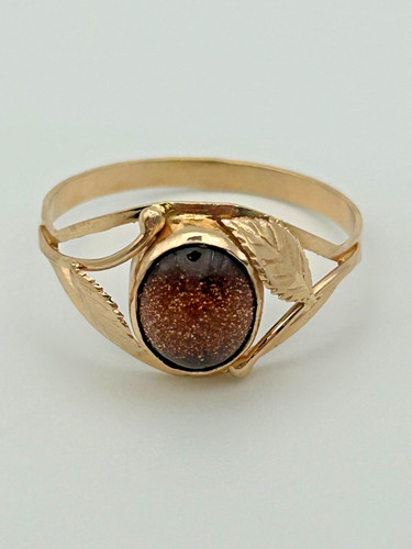 Gold ring - 583, rose