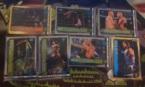 Wwe 2017 topps - wwe,