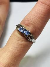TJC small silver,tanzanites