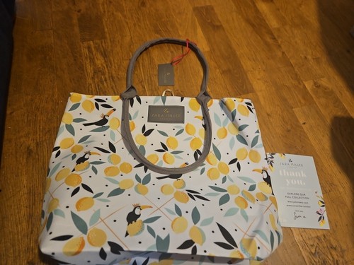 Sara miller tote bag - sara, lemon