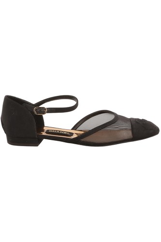 Chanel black 2021 mesh ballet - chanel,