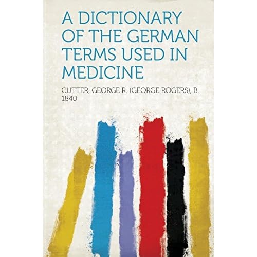 Dictionary the german terms - dictionary,