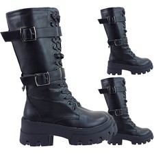 WOMENS LOW MID BLOCK HEEL